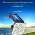 thumbnail image 3 of Luz De Pared Solar Ahorro De Energía Lámpara De Inducción De Cuerpo Humano Al Aire Libre Vida Impermeable Led Sensor De Movimiento Luz De Cabeza 180 Grados Ajustable Cateissary HA017010-00, 3 of 7