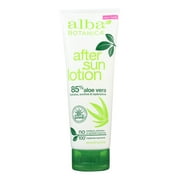 Alba Botanica - After Sun Lotion - 85% Aloe - 8 Oz - Pack of 2