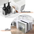 thumbnail image 3 of Purse Organizer For Closet, Acrylic Clear Purse Storage Organizers, 2 PCS Different Size Divider Ho, 3 of 5