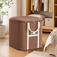thumbnail image 4 of Extra Large Moving Bags Heavy Duty with Zipper Closure and Reinforced Handles, Extra Large Size, Brown, for College Dorm Moving and Bedroom Organization, 4 of 6