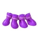thumbnail image 2 of 12 Piezas de Botas Impermeables para Perros Zapatos para Cachorros Botas de Lluvia Antideslizantes de Color Caramelo Botas para Mascotas Adecuadas para Perros pequeños y medianos Nieve y Lluvia Talla S Rojo Verde, 2 of 5