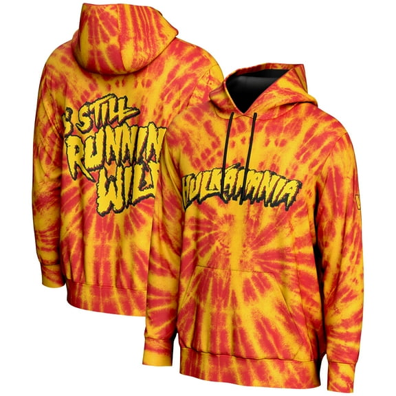 Youth ProSphere Yellow Hulk Hogan Tie Dye Hoodie