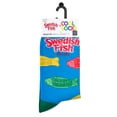 thumbnail image 5 of Cool Socks Swedish Fish Candy Crew Socks Cool Novelty Sweet Treat Merch Graphic Soft Cotton Apparel, 5 of 6
