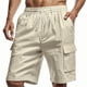 thumbnail image 1 of WILLBEST Pantalones Cortos para Hombre, de Lino, Holgados, Informales, para Deportes Al Aire Libre y con Bolsillo, 1 of 8