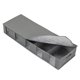thumbnail image 1 of Organizador de ropa plegable debajo de la cama con tapas, contenedor de almacenamiento debajo de la cama con divisores ajustables, contenedores de almacenamiento debajo de la cama (gris 2), 1 of 5