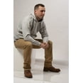 thumbnail image 3 of Cottmark Men’s Pullover Hoodie, Soft Fleece Comfort, Heather Grey, Size S, 3 of 6