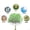 Netting-1pc, variant on Plant Insect Cover with Zipper and Drawstring Garden Netting Mesh Barrier for Fruit Trees Vegetables Flowers Protection from Birds Bugs Animals 27.6x39.4 in