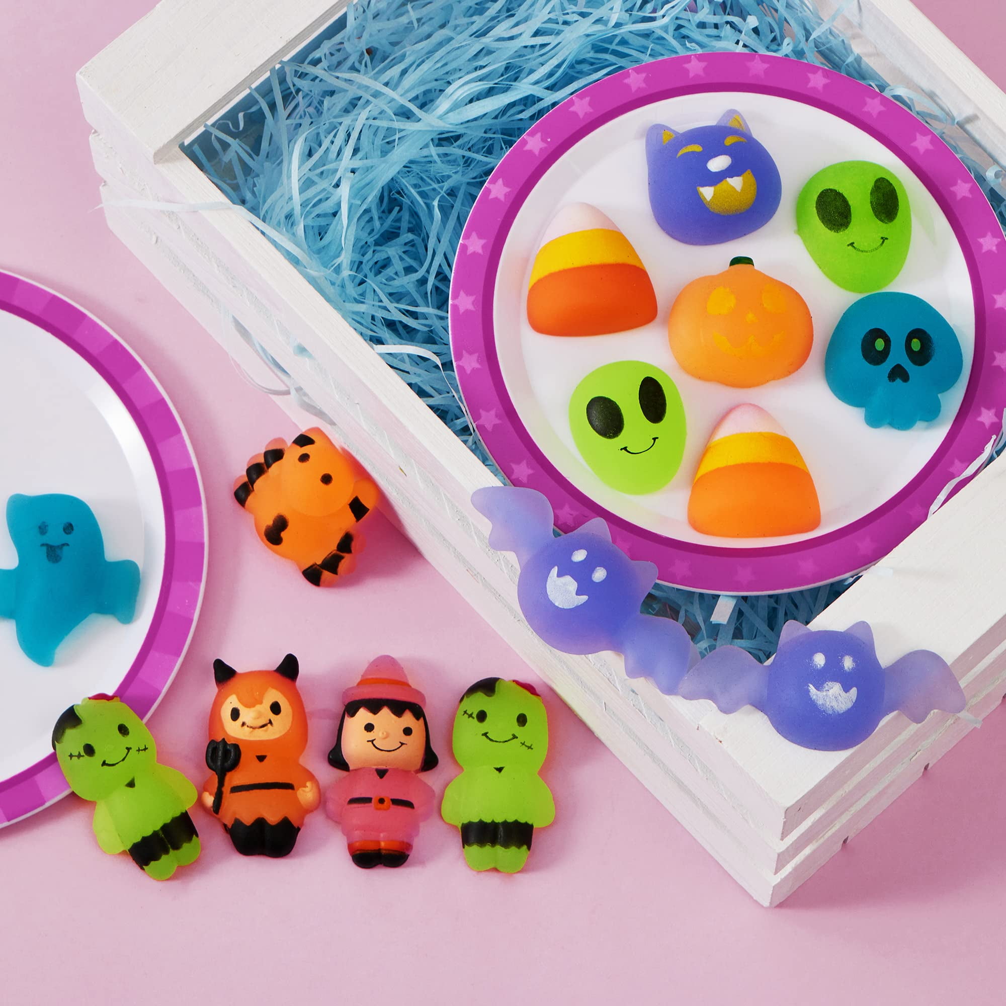 JOYIN Halloween Badebomben - 6 Stück Mit Mochi Squishy Überraschung