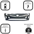 thumbnail image 3 of DCP Front Bumper Cover for 2016 2017 2018 Toyota Prius 5211947961 TO1000418, 3 of 7