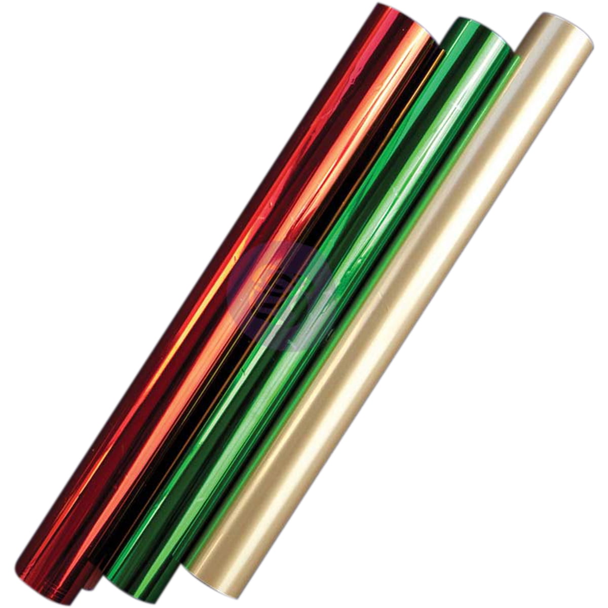 Prima RubOn Foil Sheets 6"X12" 6/PkgJolly