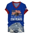thumbnail image 6 of Vinsonshop 250th Anniversary Usa Shirt for Women 250th Anniversary Patriotic July 4th T-shirt – Usa 1776-2026 T-shirt Blue L, 6 of 7
