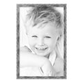 thumbnail image 2 of ArtToFrames 20" x 31" Hammered Steel Metallic Picture Frame, 20x31 inch Silver Wood Poster Frame (WOM-5264),  Pack, 2 of 7