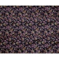 thumbnail image 4 of oneOone Polyester Spandex Navy Blue Fabric Florals Craft Projects Decor Fabric Printed By The Yard 56 Inch Wide, 4 of 4