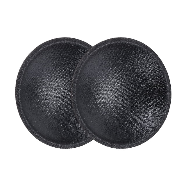 2 Pcs Speaker Dust Cap 38mm/1.5" Outer Diameter Oiled Cloth Cap Dome Cap Subwoofer Coil Cover Caps