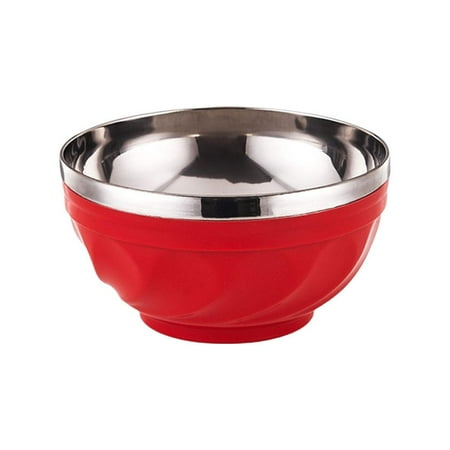 

Colorful Multifunctional Double-layer Stainless Steel Bowl✨w P4U5