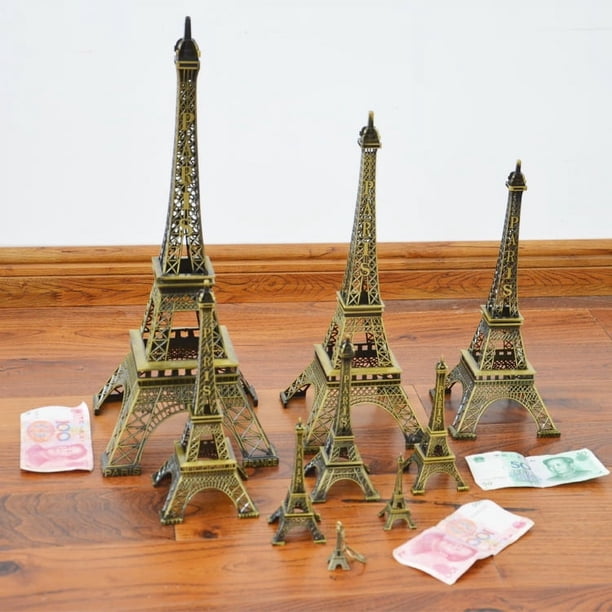 Decoración de la Torre Eiffel Decoración de la entrada del bar de la oficina en casa Manualidades Actividad Regalo Torre Eiffel