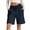 Z03 Navy, variant on Mifsaly Casual Shorts for Women 7 Inch Inseam Drawstring High Waisted Summer Lounge Shorts with Pockets XL