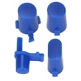 thumbnail image 2 of Full Set of Gamepad Buttons, Replacement Grips, Accessory Kits for Xbox Series X (Blue), 2 of 4
