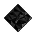 thumbnail image 1 of PANEL 3D DECORATIVO 50X50 CM 20 PZAS COLOR NEGRO FIGURA DIAMANTE, 1 of 7