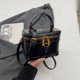 thumbnail image 4 of Bolsos Hombro Bolso Tipo Cubo Cuero Retro para Mujer Cierre (), 4 of 9