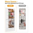 thumbnail image 2 of Organizador de almacenamiento para animales de peluche Wakaye Over the Door, 6 niveles, 2 of 8