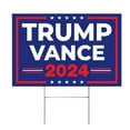 WCUCV Percentage Off! Donald 2024 Yard Sign with HStakes Double Sided 18x12 Inch, Placard