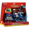 Fisher-Price Hero World Rescue Heroes Action Figure and Vehicle