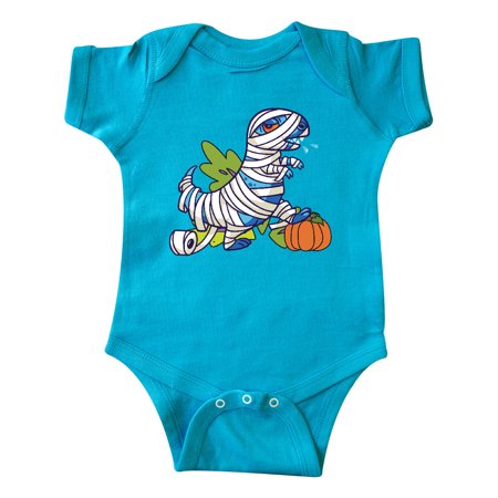 

Inktastic Halloween Dinosaur Mummy Gift Baby Boy or Baby Girl Bodysuit