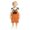 Orange, variant on Kids Halloween Outfit Sleeveless Overalls Jumpsuit Adjustable Strap Shorts Pumpkin Kids Halloween Outfit Size 1-7 Years