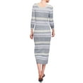 thumbnail image 2 of Free People Womens Cozy Up Cardigan Maxi Dress, Blue, Small, 2 of 2