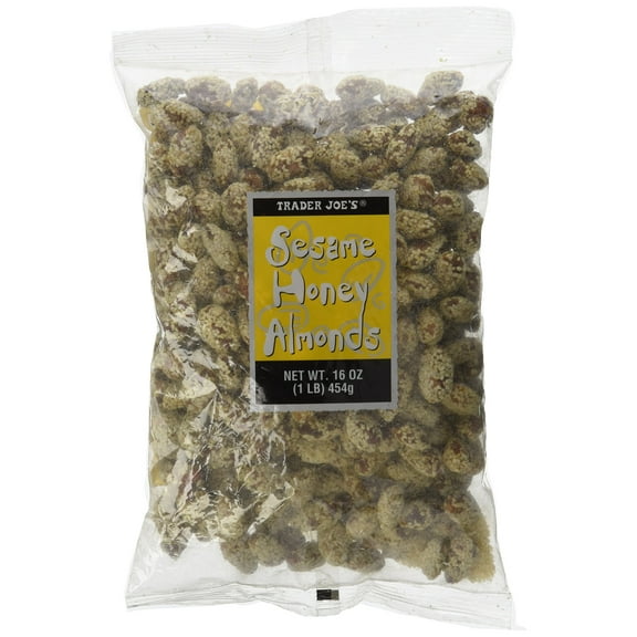 TJs Sesame Honey Almonds 16oz (00649056)