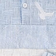 thumbnail image 4 of KPOPLK Clothes for Toddler Baby Boys Summer Short Sleeve Polo Shirts Set 2-piece Striped Outfits 9 Month-5T(18-24 Months,Light Blue), 4 of 9
