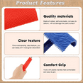 thumbnail image 2 of Symkmb Wood Grain Tool Set - Wood Grain Painting Roller with Handle for Wall Floor Deck Furniture DIY Room Decoration rubber, 2 of 7