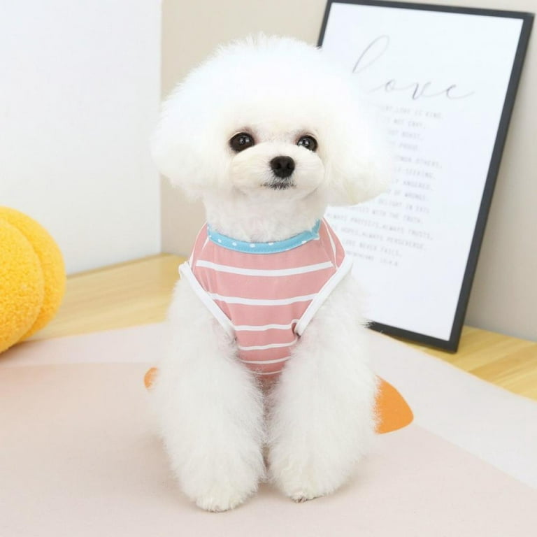 Pet T-Shirt, Dog Summer Apparel Puppy Pet Clothes for Dogs Cute