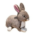 thumbnail image 2 of Plush Bunny Stuffed Animal,Soft Rabbit Plush Toy with Pink Ears and Black Eyes for Kids, 2 of 6