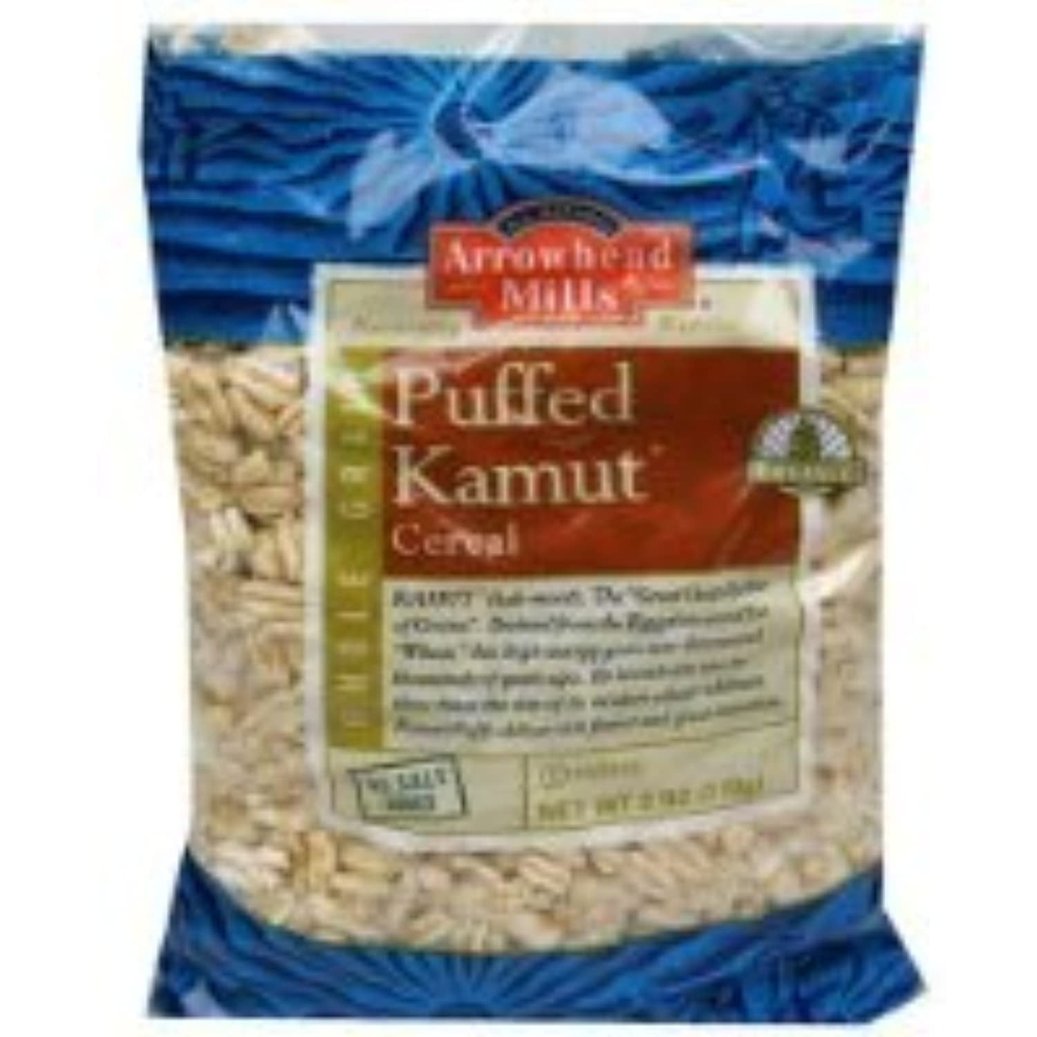 Organic Puffed Kamut Cereal 6 Oz Pkg