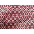 thumbnail image 4 of oneOone Cotton Poplin Fabric Ogee Ikat Print Fabric By The Yard 42 Inch Wide, 4 of 4
