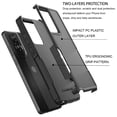 thumbnail image 6 of For Motorola Moto G Stylus 5G 2024 Phone Case, Ebizware Shockproof Military Grade Heavy Duty Full Body Protection Rugged Case Cover for Moto G Stylus 5G 2024, Black, 6 of 10