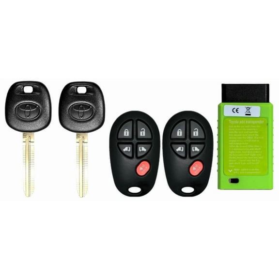 X2 New TOYOTA Sienna 2015-2019 H Chip Key 5B Remote GQ43VT20T Programmer