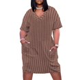 thumbnail image 1 of Vestido de fiesta con esfera de burbujas y bolsillos para mujer, elegantes vestidos de noche, tallas grandes, 1 of 6