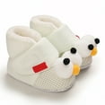 thumbnail image 4 of Kogui House Slippers for Toddler Girls Toddler House Slippers - Boys & Girls Winter Kids Indoor Home Shoes - Warm Socks Size 12 (Yellow,Little Kids 12), 4 of 9