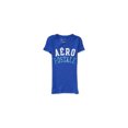 thumbnail image 1 of Aeropostale - Playera adornada con logo de lentejuelas para mujer, Púrpura, XS Aeropostale Camiseta adornada, 1 of 2