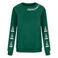 thumbnail image 5 of lcziwo Christmas Gifts Womens Loose Long Sleeve Crewneck Sweatshirt Ugly Xmas Holiday Shirt Clothes for Teen Girls, Army Green, M, 5 of 7