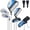 Blue (8-12 Ages), variant on XDriveMax 6 Pieces Golf Club Set, Junior Complete Set for Ages 8-12 with Stand Bag, Right Handed, 2 Head Covers, Gray