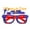 Multicolor, variant on Beforeyayn 2022 Glasses Decoration Photo Props, Fun party glasses for football fans supplies, for kids and adults cheering games, for photo booth and watch party, perfect for fan gatherings