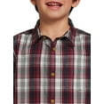 thumbnail image 5 of Wrangler Boys Long Sleeve Button-Up Shirt and Short Sleeve Graphic T-Shirt, 2-Pack, Sizes 4-18 & Husky, 5 of 5