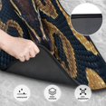 thumbnail image 3 of Xecao Ball Phyton Snake Print Car Foot Mat Set of 4 Pieces Neoprene All-Weather Dust-Proof Stain-resistantCar Interior Decorative mats Non-Slip Mats, 3 of 6