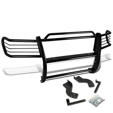 Land Cruiser Brush Guard - For 1998 to 2007 Land Cruiser J100 SUV Front Bumper Protector Brush Grille Guard (Black) 00 01 02 03 04 05 06