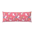 thumbnail image 2 of Easygdp Yoga Unicorn Long Body Pillowcase - Super Soft Microfiber Body Pillow Case - Envelope Closure, Cool, Anti-Fading- 20x54 in, 2 of 8