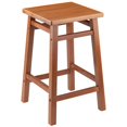 thumbnail image 1 of Taburete de mostrador Carter de 24 ", acabado en teca(33153) Winsome Trading Inc 33153, 1 of 2